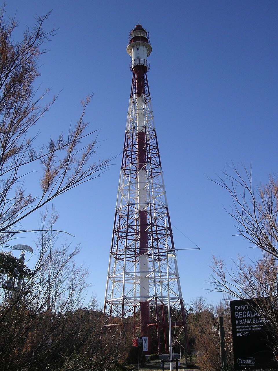 Faro Recalada en Monte Hermoso